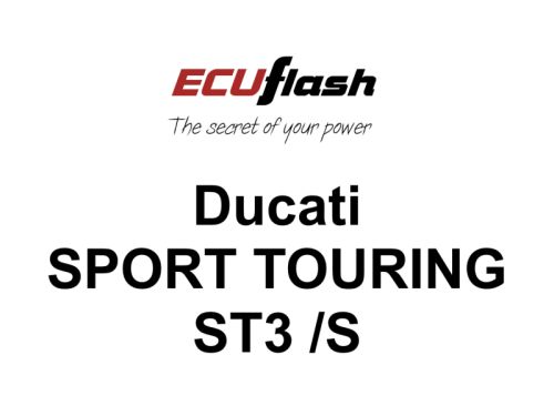 ECUflash - Ducati SPORT TOURING ST3 /S